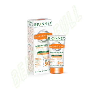 BionnexPreventiaCremeDeProtectionSolaireSpf50+Teintee