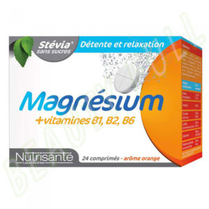 nutrisanteMagnesium+VitaminesB24ComprimesEffervescents